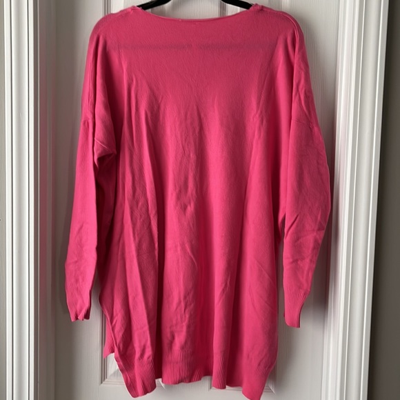 Zenana Premium Oversized Tunic Sweater - Picture 2 of 3